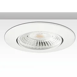 Inbouwframe ION DN87 ROUND rond, draaibaar, wit