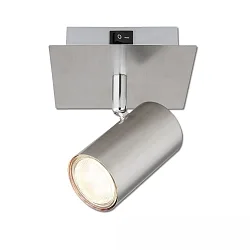 wall luminaire rotatable, with switch, tiltable GU10 IP20