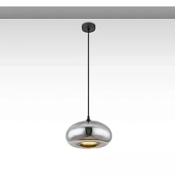Pendelarmatuur INFINITY OVAL 1-vlams, rond E27 IP20, dimbaar