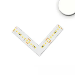 corner connector LINEAR10 FLEX - 0.8W 24V CRI940 with lighting, white