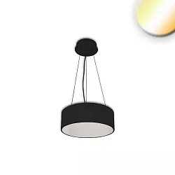 Pendelarmatuur DN400 down, rond IP20, zwart dimbaar