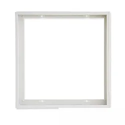 mounting frame PANEL BACKLIGHT / UGR<19 RASTER LINE 600 for VDU workstation, white