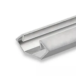 Hoekprofiel CORNER11N, aluminium geëloxeerd