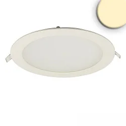 Downlight plat, rond, verblindingsvermindering IP42