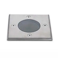 Vloerinbouwarmatuur IP67, zilver