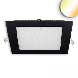 Downlight IP42, zwart dimbaar