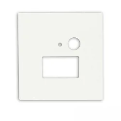 Afdekking SYS-WALL68 hoekig, wit