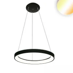 Hangarmatuur ORBIT 480 CCT Switch IP20, zwart dimbaar