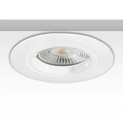Inbouwframe GU10/MR16 rond, met lamphouder