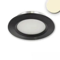 Meubelarmatuur MINI AMP rond IP20, zwart dimbaar