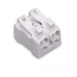 connector plug 2X2-POLE, 0.5-2.5MM² - MAX. 450V/16A 2-fold, 2-pole