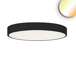 Plafondarmatuur COLOR SWITCH ROUND - Ø 100CM CCT Switch, UGR < 19, multipower IP40, zwart dimbaar