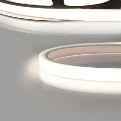 fully siliconised LED strip NEON930 B13H10 - FOR TILE PROFILE with plug, 2-pole white