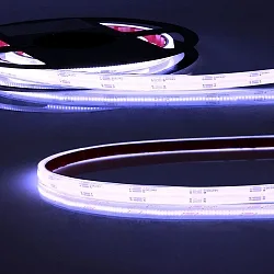 Volledig gesiliconiseerde ledstrip HT RGB COB / HIGH TEMPERATURE 100°C RGB