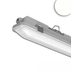 Armatuur voor vochtige ruimten SL POWERSWITCH DALI - 120CM / 7-39W DALI aanstuurbaar, slagvast, multipower IP66, grijs dimbaar