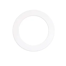 Adapter INNER Ø 20CM / OUTER Ø 26CM standaard, rond, gebrüllt, wit