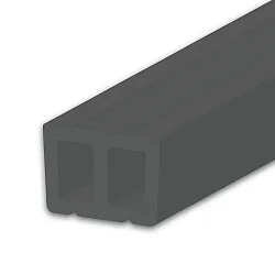 Draagprofiel CONRETE INLAY (DIVE12), zwart
