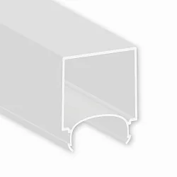 toebehoren Profiel omslag COVER63 OPAL+ U-SHAPE (LAMP30 V1 + V2), opaal 200cm