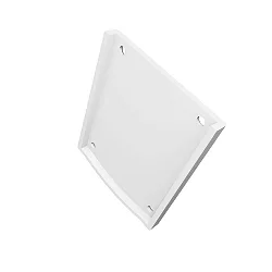 Eindkap EC114 (LAMP30 V1+V2) set van 2, wit