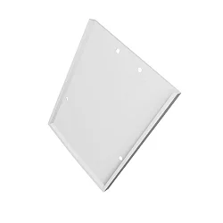 Eindkap EC115 (LAMP40) set van 2, met omslag, wit