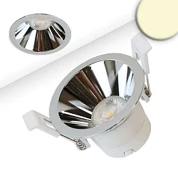 Inbouwspot BACK60 / LED MODULE UGR<12 rond, stijf, dimbaar, set terug IP20, aluminium mat dimbaar