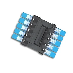 connector plug 0.5-2.5MM², MAX. 250V/10A 5-pole, black