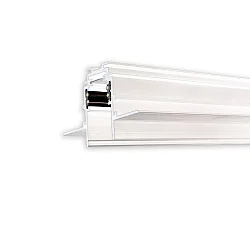 Droogbouwrail TRACK48 DRYWALL 4-polig, magnetische montage, wit
