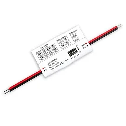 Dimmer SOFT-ON/OFF MULTI-PWM 1CH, 12-24VDC 6A 1 Kanaal, PWM-dimuitgang, wit