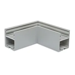 L-connector LAMP30 V1, zilver