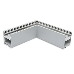 L-connector LAMP30 V2, zilver