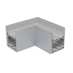 L-connector LAMP40, zilver