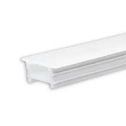 toebehoren Profiel omslag FLEX-COVER16 TWIST+BEND, opaal, wit 500cm