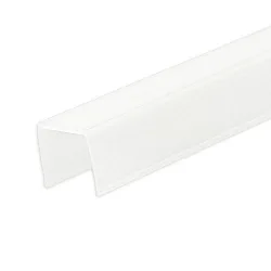 Afdekking TRACK48 FLAT SURFACE - 75°´% TRANSMISSION plat, wit mat