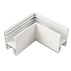 L-connector HALON 1-fold, white