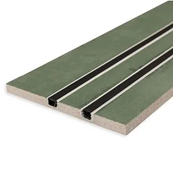 mounting plate PLASTER 10 DOUBLE with cover