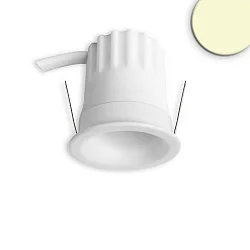 recessed spotlight BACK32 round, set back IP20, white dimmable