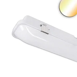 Armatuur voor vochtige ruimten SL POWERSWITCH ON-OFF - 60CM / 14-20W slagvast, schakelbaar, multipower IP66, lichtgrijs 