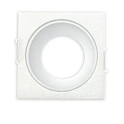 mounting frame MR11/GU10 MINI SPOT square, white