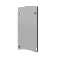 Eindkap EC 124 HALON met omslag, zilver