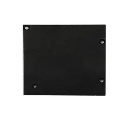 end cap EC 127 CURTAIN10 ONE VISOR 2 pcs., left-right, black