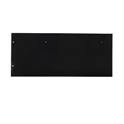 end cap EC 129 CURTAIN 10 DOUBLE VISOR 2 pcs., left-right, white