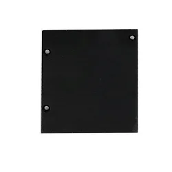 Eindkap EC 133 CURTAIN 10 ONE FLAT VISOR 2 stuks, links-rechts, wit