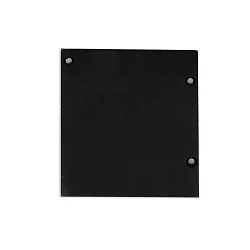 Eindkap EC 133 CURTAIN 10 ONE FLAT VISOR 2 stuks, links-rechts, zwart