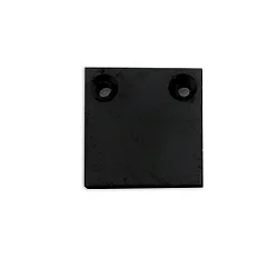 Eindkap EC 132 CURTAIN 10 ONE FLAT 2 stuks, zwart