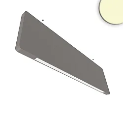 Opbouw akoestisch licht BAFFEL LAMP30H 34W - 150CM - OPAL+ down, opbouwversie, DALI aanstuurbaar, zwart