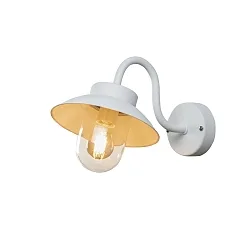 wall luminaire VEGA MINI E27 IP44, white dimmable