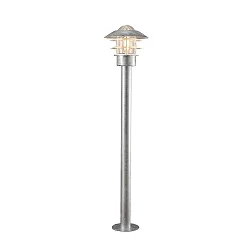 Path luminaire MODENA, E27 max. 60W, galvanised steel / clear glass