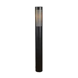 path light PISTOIA E27 IP54, black dimmable