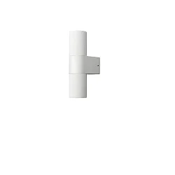 outdoor wall luminaire TEMI up / down, cylindrical GU10 IP54, white dimmable