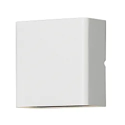 Wandarmatuur voor buitenshuis CHIERI IP54, wit 